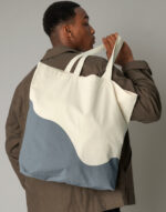 Duża torba Organic Cotton Wave - obrazek 3