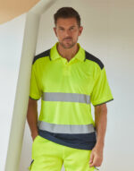 Dwukolorowa koszulka Hi-Vis - obrazek 8